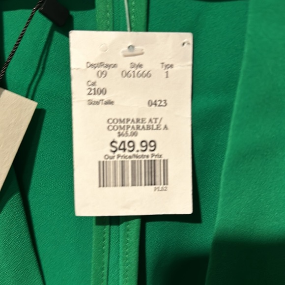 RACHEL ZOE GREEN 3/4 SLEEVE BLAZER JACKET - Picture 8 of 8